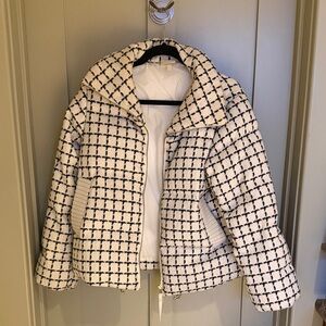 Varley Women's Eugene Check Short Puffer Jacket